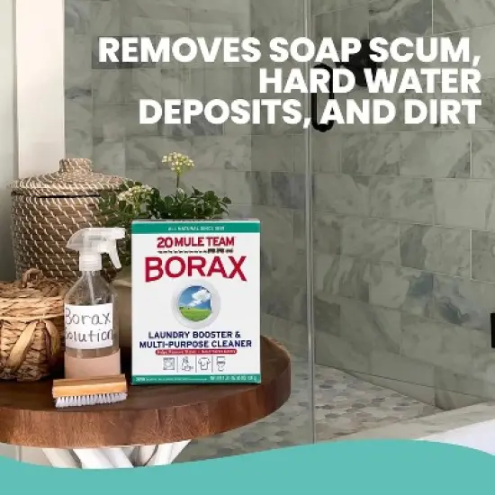Mule Team Borax All Natural Detergent Booster & Multi-Purpose Household Cleaner - 65oz image {5}