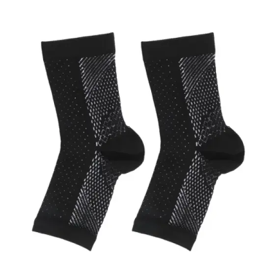 Unique Bargains Portable Ankle Brace Socks 1 Pair image {4}