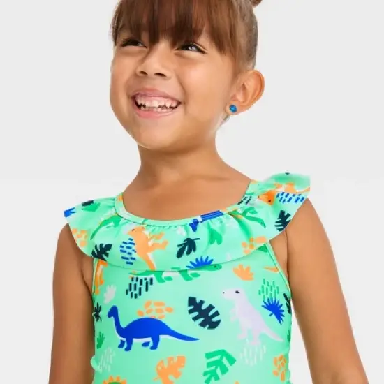 Toddler Girls' Ruffle One Piece Swimsuit - Cat & Jack&trade; image {1}