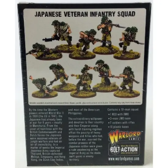 Veteran Infantry Squad Miniatures Box Set image {2}