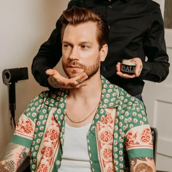 18.21 Man Made Nourishing Mens Beard Balm, Spiced Vanilla- 2oz image {11}