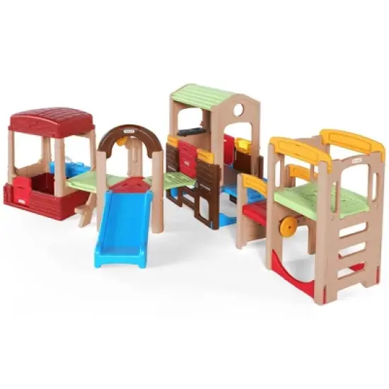 Simplay3 Young Explorers Indoor / Outdoor 4 Piece Modular Play System (4 Boxes) Dome Climber image {10}