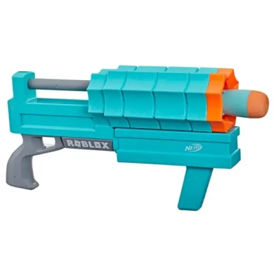 NERF Roblox Sharkbite: Web Launcher Rocker Nerf Blaster with 2 Roblox Nerf Rockets image {2}