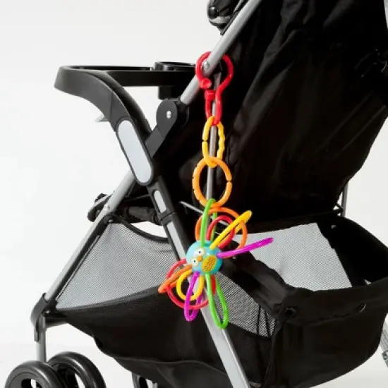 Manhattan Toy Zoo Winkel Owl Rattle and Sensory Teether image {2}