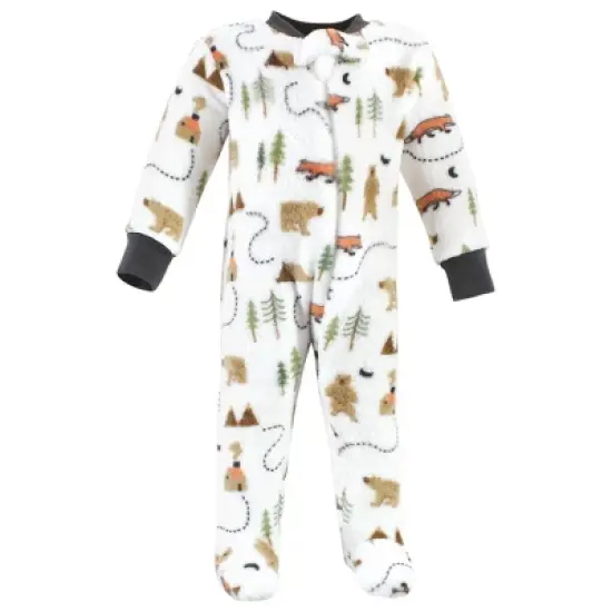 Hudson Baby Infant Boy Plush Sleep and Play, Camping image {2}