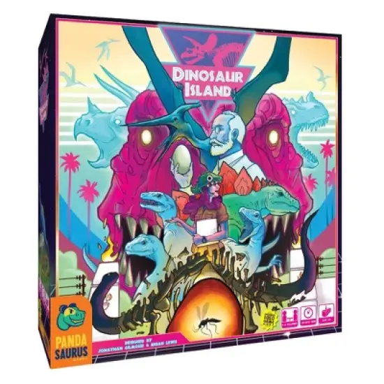 Dinosaur Island Game: Asmodee Board Game for Creative Thinking & Problem Solving image {5}
