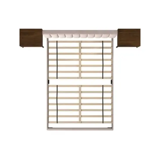 Queen Colbie Upholstered Platform Bed with Nightstands - Picket House Furnishings image {8}