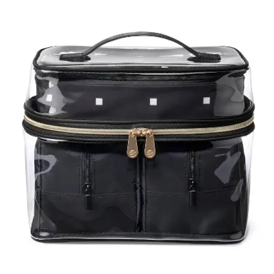 Sonia Kashuk&trade; Travel Train Case Makeup Bag Set - 4pc image {1}