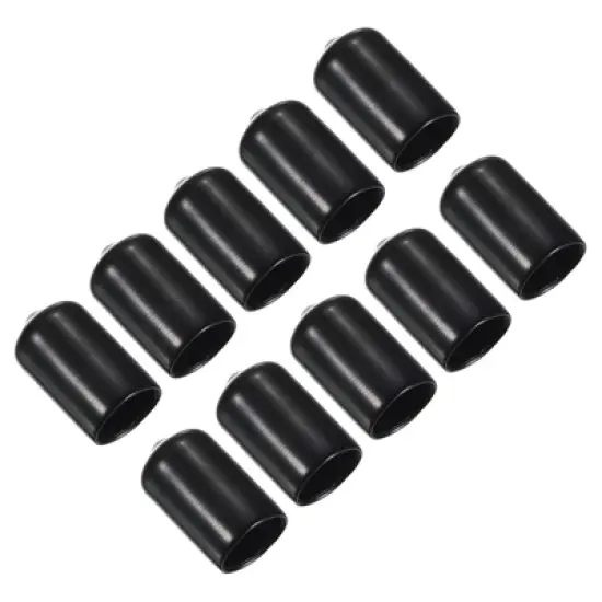 Unique Bargains Soft Rubber Anti-Moisture Durable Cleaning Pool Tip Cover 10 Pcs image {5}