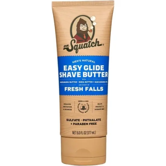 DR. SQUATCH Men's Natural Shave Butter - Fresh Falls - 6 fl oz image {8}