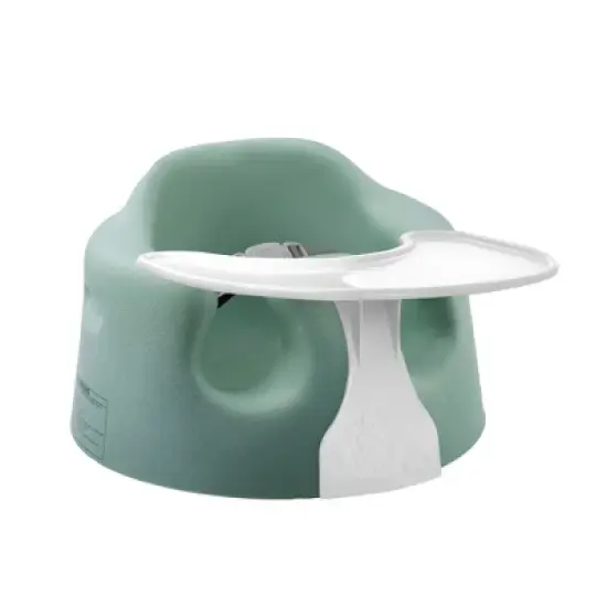 Bumbo Baby Infant Soft Foam Floor Seat with Eating and Play Top Tray Attachment image {9}