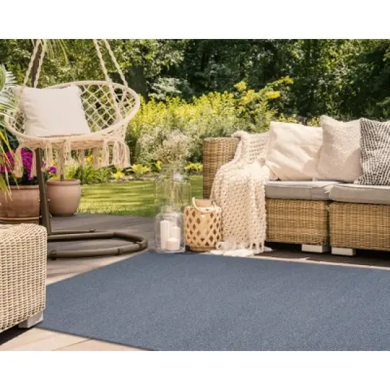 Liora Manne Avalon  Indoor/Outdoor Rug  Navy image {4}