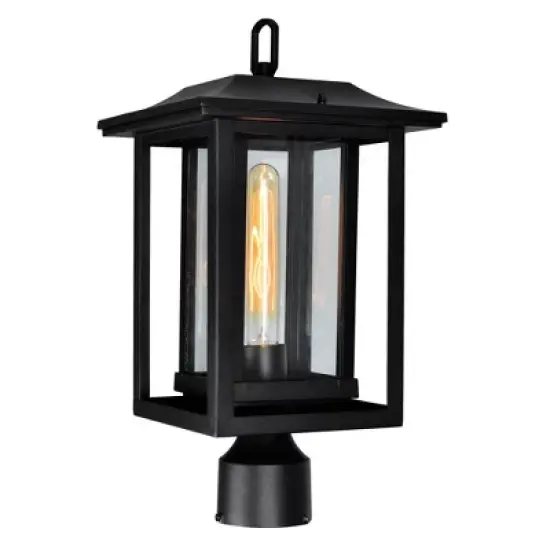 CWI Lighting,Winfield 1 Light Black Outdoor Lantern Head image {6}