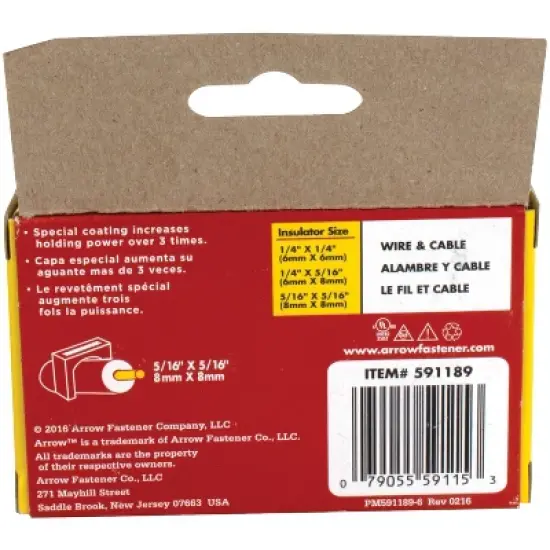 Arrow&reg; T59&trade; Insulated Staples, 300 Pack image {6}
