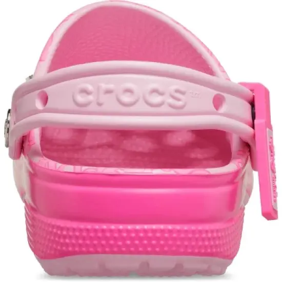 Crocs Adult Mattel Pink Barbie Classic Clogs image {5}