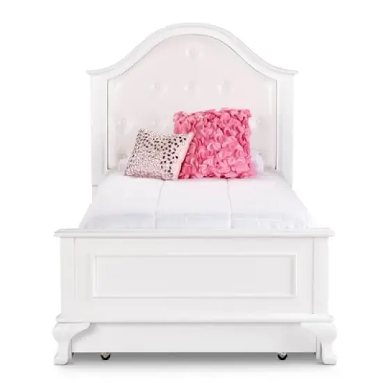 5pc Twin Jenna Panel Bedroom Set White - Picket House Furnishings image {2}