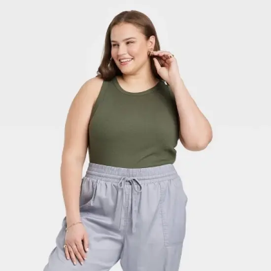 Women's Ribbed Tank Bodysuit - A New Day&trade; image {5}