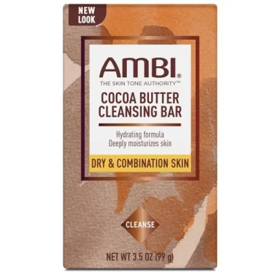 AMBI Cocoa Butter Cleansing Bar Soap - 3.5oz image {3}
