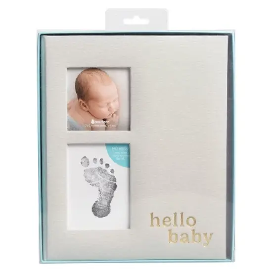 Pearhead Baby Linen Memory Book - Ivory image {6}