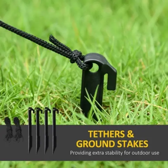 5ft Inflatable Halloween Decoration Ghost and Pumpkin, Blow Up Outdoor LED Yard Display, Waterproof image {4}