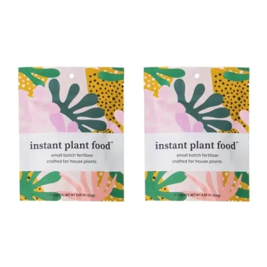 Instant Plant Food 4 Tablet Pouch for Indoor Houseplants 0.96oz image {8}