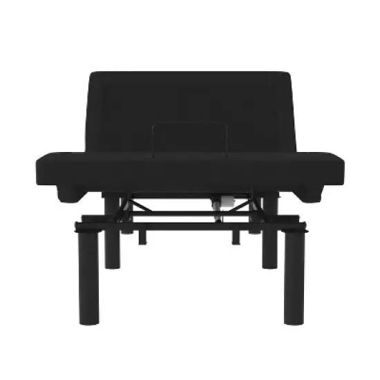 Twin XL Bailey Adjustable Bed Base with Wireless Remote and Independent Head/Foot Incline Black - Taylor & Logan image {9}