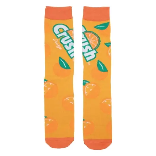 Dr. Pepper Classic Soda Logos 3-Pair Men's Casual Crew Socks image {1}