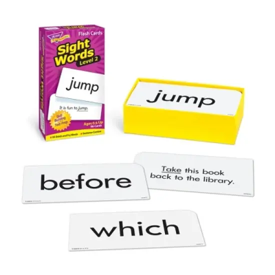 TREND Sight Words � Level 2 Skill Drill Flash Cards image {2}