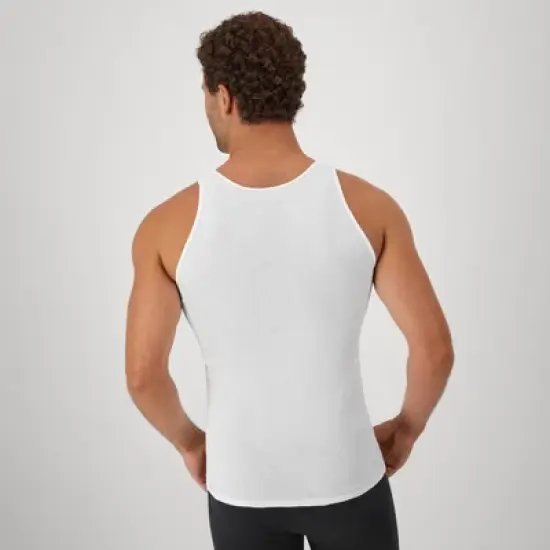 Hanes Men's 6pk Tanks - White image {3}