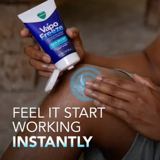 Vicks Vapo Freeze Pain Reliever Cream - 3oz image {6}