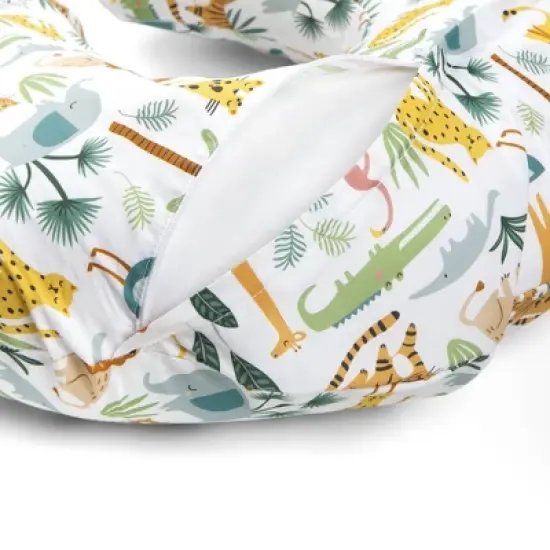 Boppy Original Support Nursing Pillow Cover - Colorful Wildlife image {7}