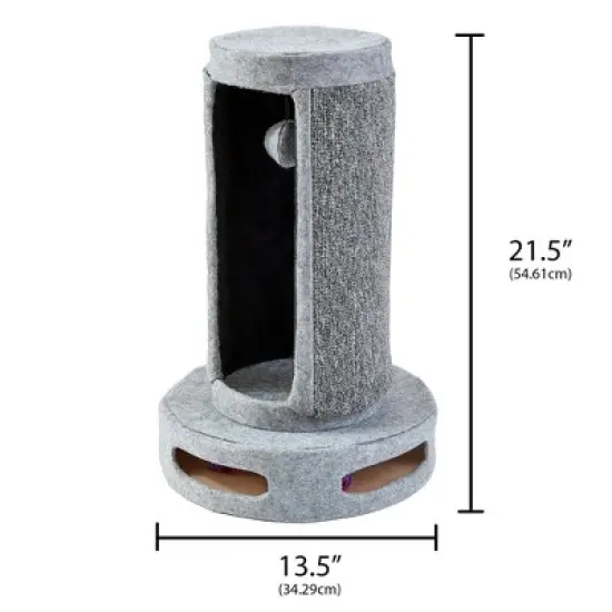 Two by Two Middlebury -  Scratching Post Cat Furniture -  in. Tall image {15}
