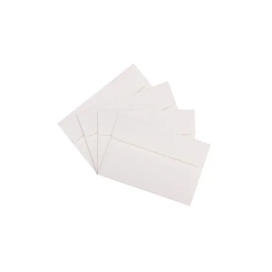 JAM PAPER A9 Invitation Envelopes 5 3/4" x 8 3/4" White 50/Pack (31911140I) image {2}