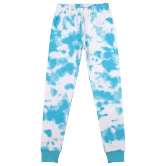 Attack Mode Youth Boy's Blue And White Wash Short Sleeve Shirt & Sleep Pants Set image {3}