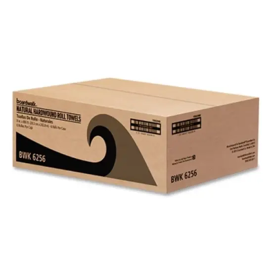 Boardwalk Brown Paper Towels - 6 Rolls image {2}