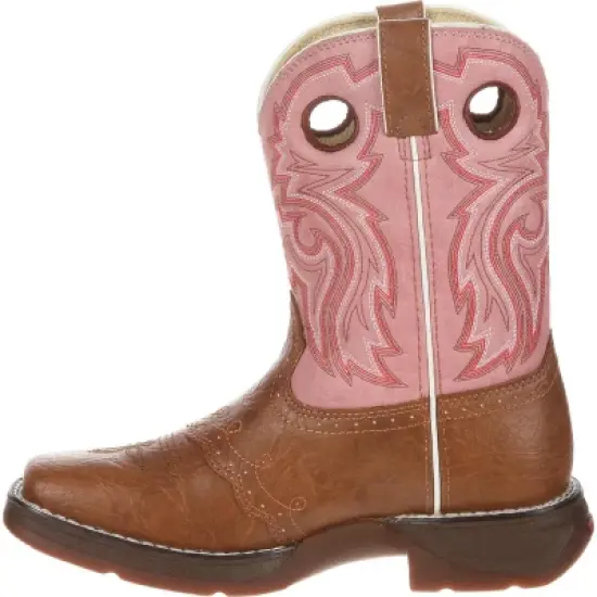LIL' DURANGO Western Boot, BT287, Pink image {4}