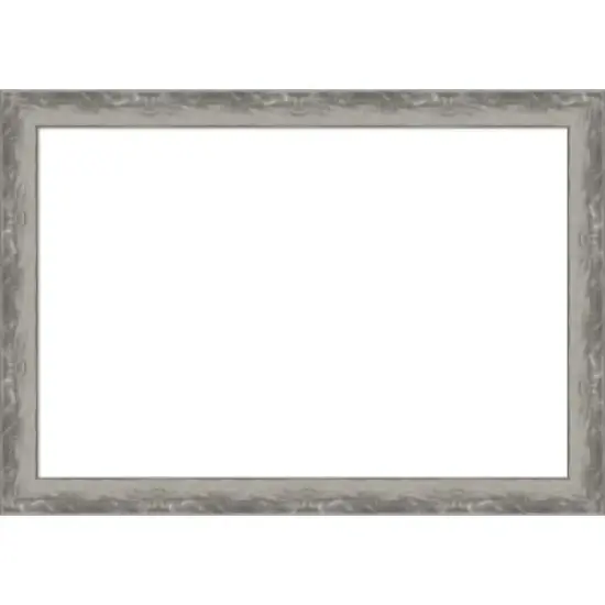 Amanti Art Waveline Silver Narrow Framed Dry Erase Magnetic Board image {16}