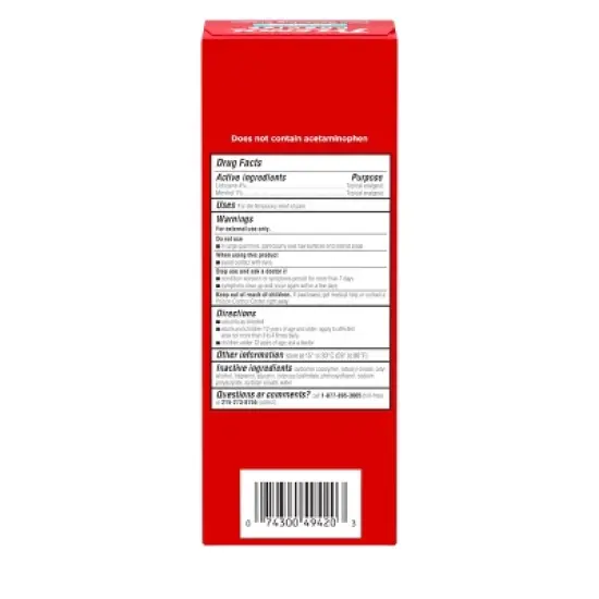 Tylenol Precise Cooling Pain Relieving Cream, Maximum Strength 4% Lidocaine and 1% Menthol - 4oz image {1}