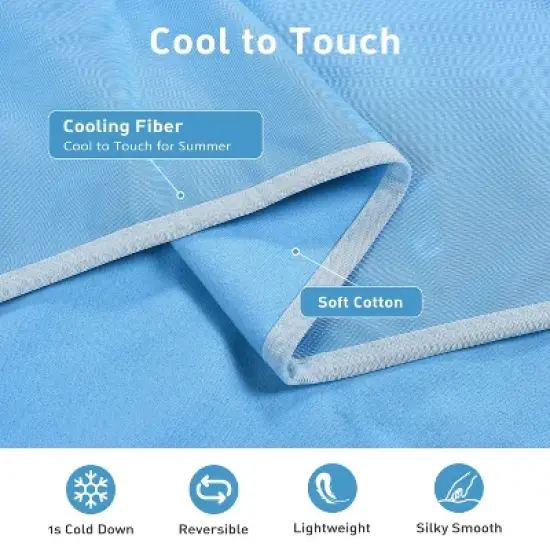 Kritter Planet Waterproof Cooling Blanket for Dogs Cats, Reversible Leak-Proof Couch Bed Cover Furniture Protector Washable Comfortable Pet Blanket image {2}