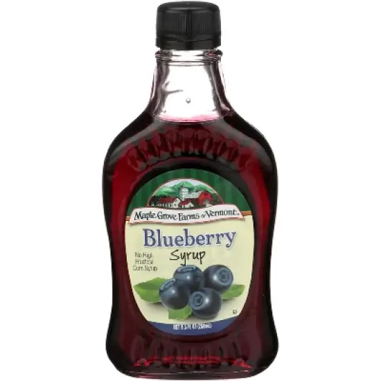 Maple Grove Farms Blueberry Syrup - Case of 6 - 8.5 fl oz image {1}