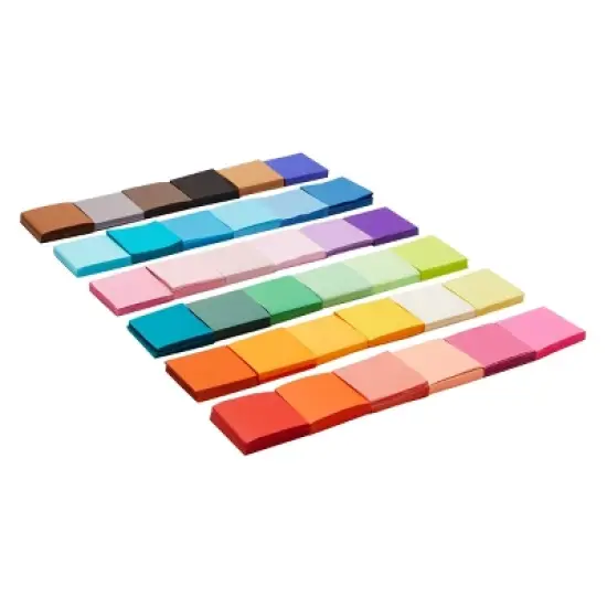 Juvale 7200 Sheets Bulk Colored Tissue Paper for Gift Wrap Bags, Birthday Party Presents Wrapping, 36 Colors, 2 x2 in image {3}