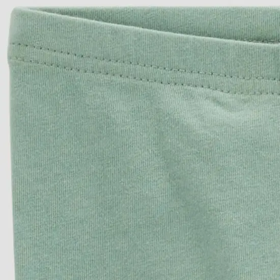 Carter's Just One You&reg; Baby Girls' Ruffle Top & Bottom Set - Green image {1}