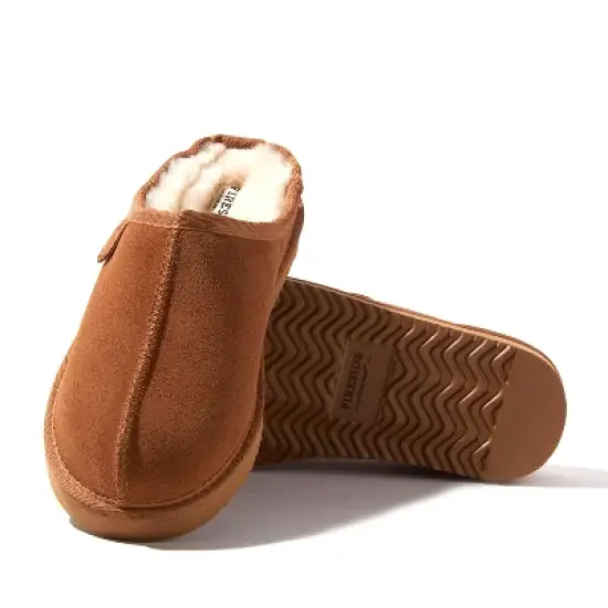 Fireside By Dearfoams Women's Greta Genuine Shearling Clog image {1}