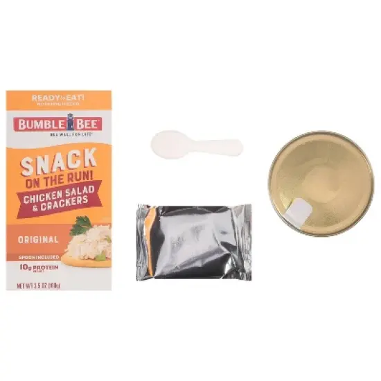 Bumble Bee Chicken Salad with Crackers Snack Kit - 3.5oz image {5}