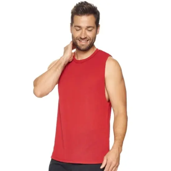 Expert Brand USA-Made Men's Siro&trade; Raw Edge Sleeveless Shirt image {3}