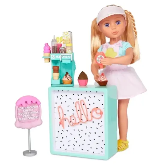 Glitter Girls Soft Serve Ice Cream Playset for 14" Dolls image {1}
