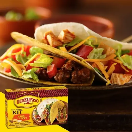 Old El Paso Hard & Soft Shell Taco Dinner Kit - 11.4oz image {2}