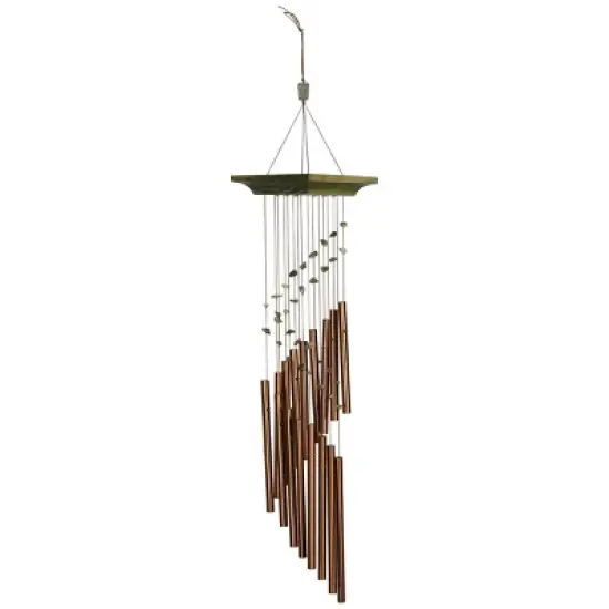 Woodstock Wind Chimes Signature Collection, Woodstock Mystic Spiral, 22'' Wind Chime image {8}