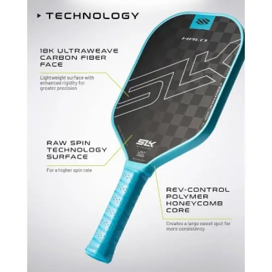 Selkirk Sport Halo Control Max Pickleball Paddle - Volt image {4}