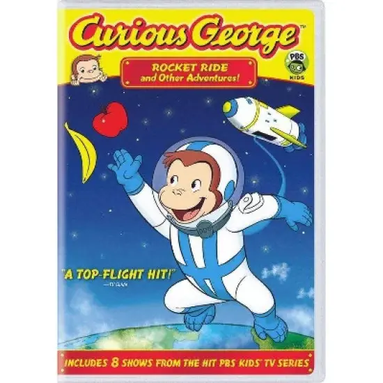 Curious George: Rocket Ride and Other Adventures (DVD) image {1}